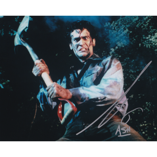 Autographed outlet Bruce Campbell 17x11 poster